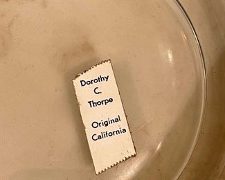 DOROTHY THORPE MCM Ice Bucket and Glasses set