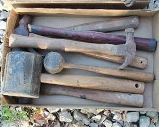 Lot 154
Assorted Rubber Mallets and Claw Hammers