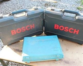 Lot 196
3 Bosch Cases *ALL EMPTY*