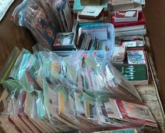 Vintage cards and stationary 