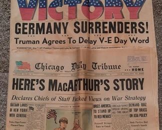 1945 newspapers