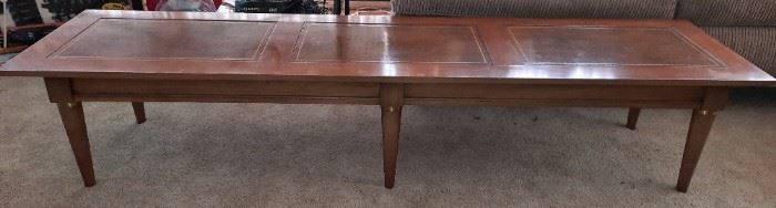6 ft long coffee table