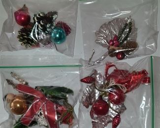 Christmas corsages 