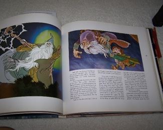 COLORED ILLUSTRATIONS OF PREVIOUSLY PICTURED BOOK