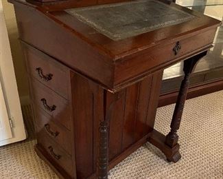 Walnut Eastlake Davenport Desk