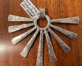 Large retired James Avery pendant