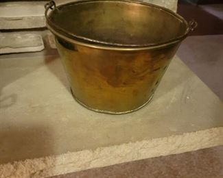 BRASS BUCKET