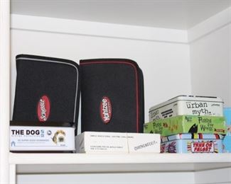 Travel Scrabble and Yatzhee