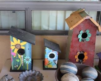 Designer bird houses