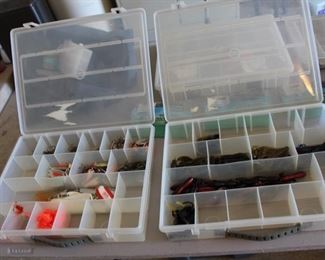 Fishing bait, hooks, supplies - we have many cases!