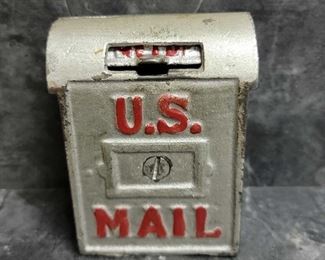 Vintage U.S. Mail Coin Bank