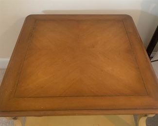 #130 French Provincial occasional table $125 
