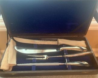 #182 Bracket and Co Limited Japan carving set $35