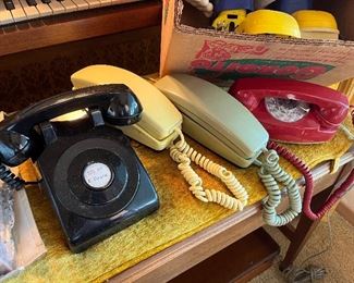 Vintage phones!