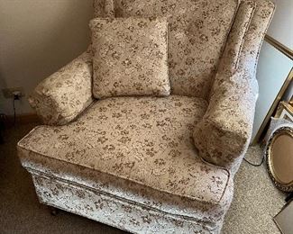 Upholstered armchair