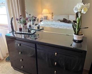 MCM dresser with mirror