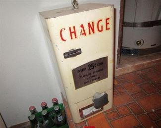 Vintage Frederick & Nelson Ladies room change machine.