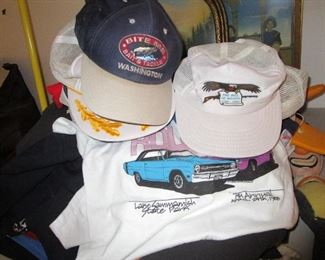 Some trucker hats