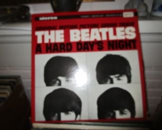 Some of the record albums.