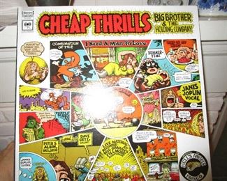 Some of the record albums.