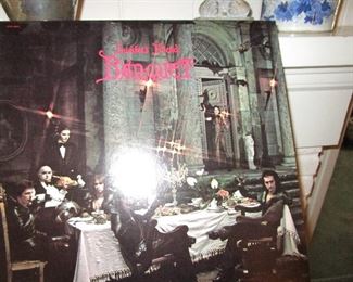 Some of the record albums.