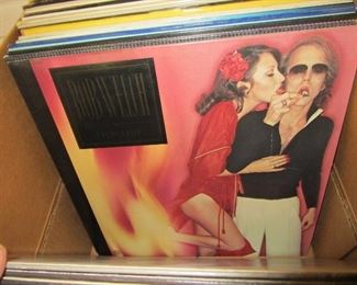 Some of the record albums.