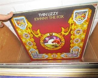 Some of the record albums.