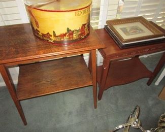Antique side tables
