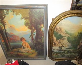 Vintage Parrish prints