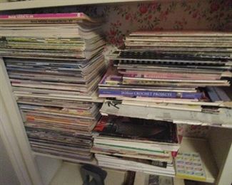 Vintage craft, sewing and fashion magazines
