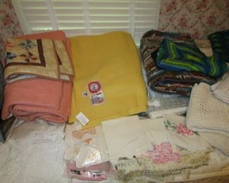 Antique and vintage linens