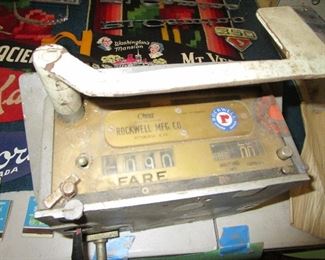 Vintage fare for a bus