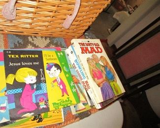 Vintage books/records