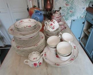 Set of china vintage