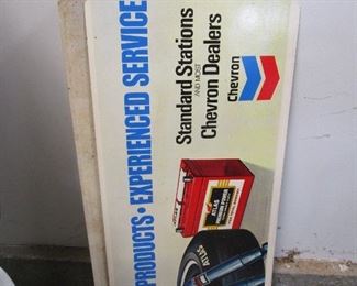 Vintage gas station signs
