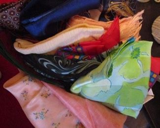 TONS of scarves