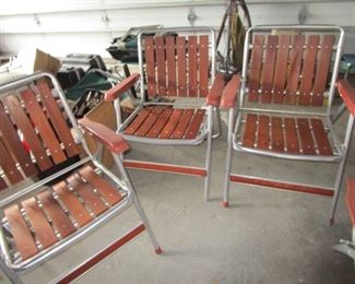 Mid Century outdoor chairs