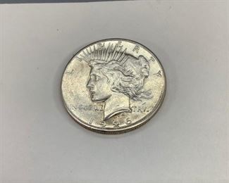 1926-S US Peace Silver Dollar