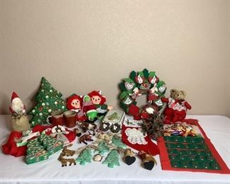 Assorted Christmas Home Decorations