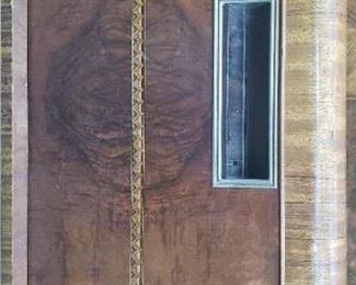 Vintage headboard with light 