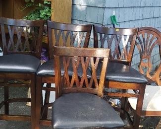 CHAIRS - Barstools and dining chairs. All great condition  