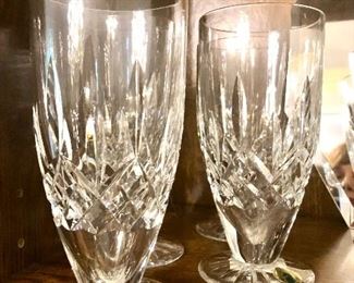 Waterford - set of 4 Lismore iced tea glasses