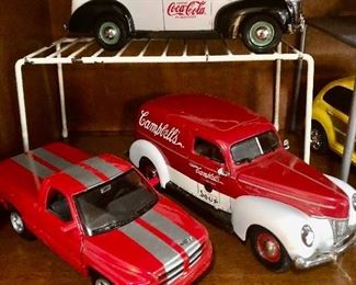 Large assortment of collectible cars