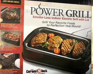 Power Smokeless Indoor Electric Grill