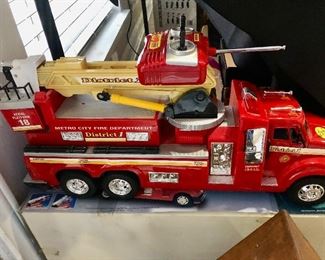 Fire truck in original box