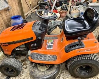 42” riding lawnmower