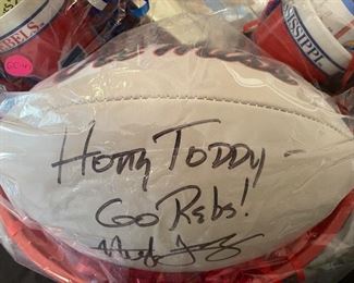 Hugh Freeze Autographed Football - COA