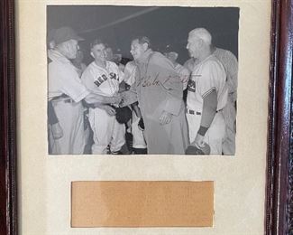 Babe Ruth Autographed Picture