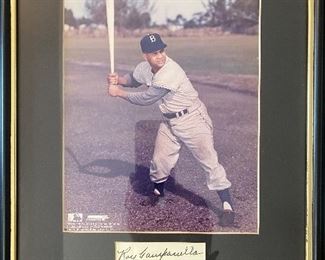 Roy Campanella Autograph -  Picture