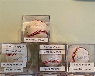 Autographed Baseballs